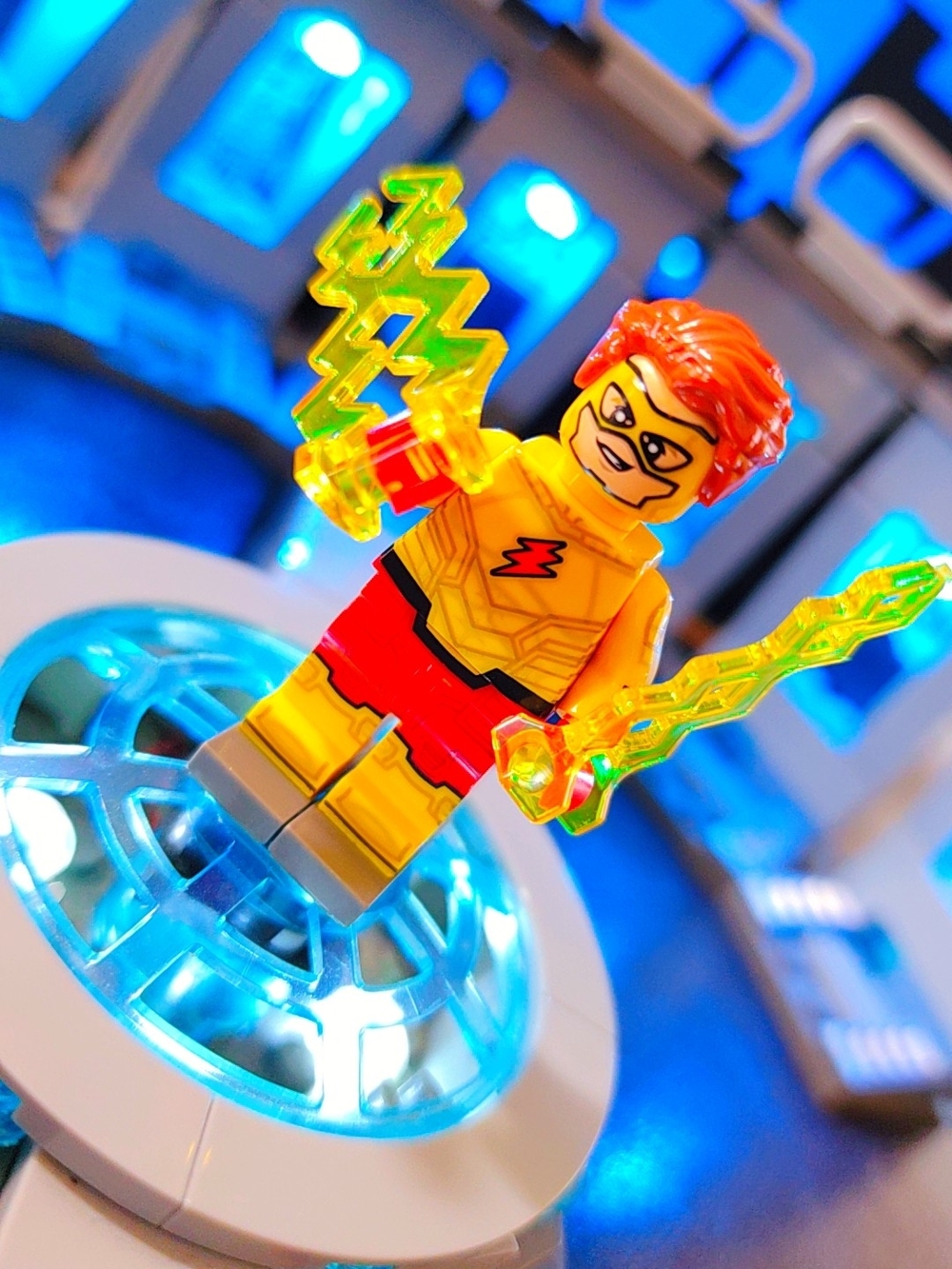 Kid Flash Teen Titans Minifigure Lego Compatible